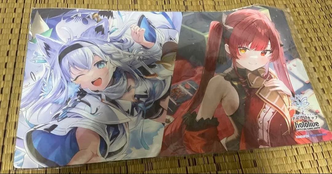 (最終値段　２０日まで) ホロカ　ブルームカップ　プレイマット　フブキ　マリン