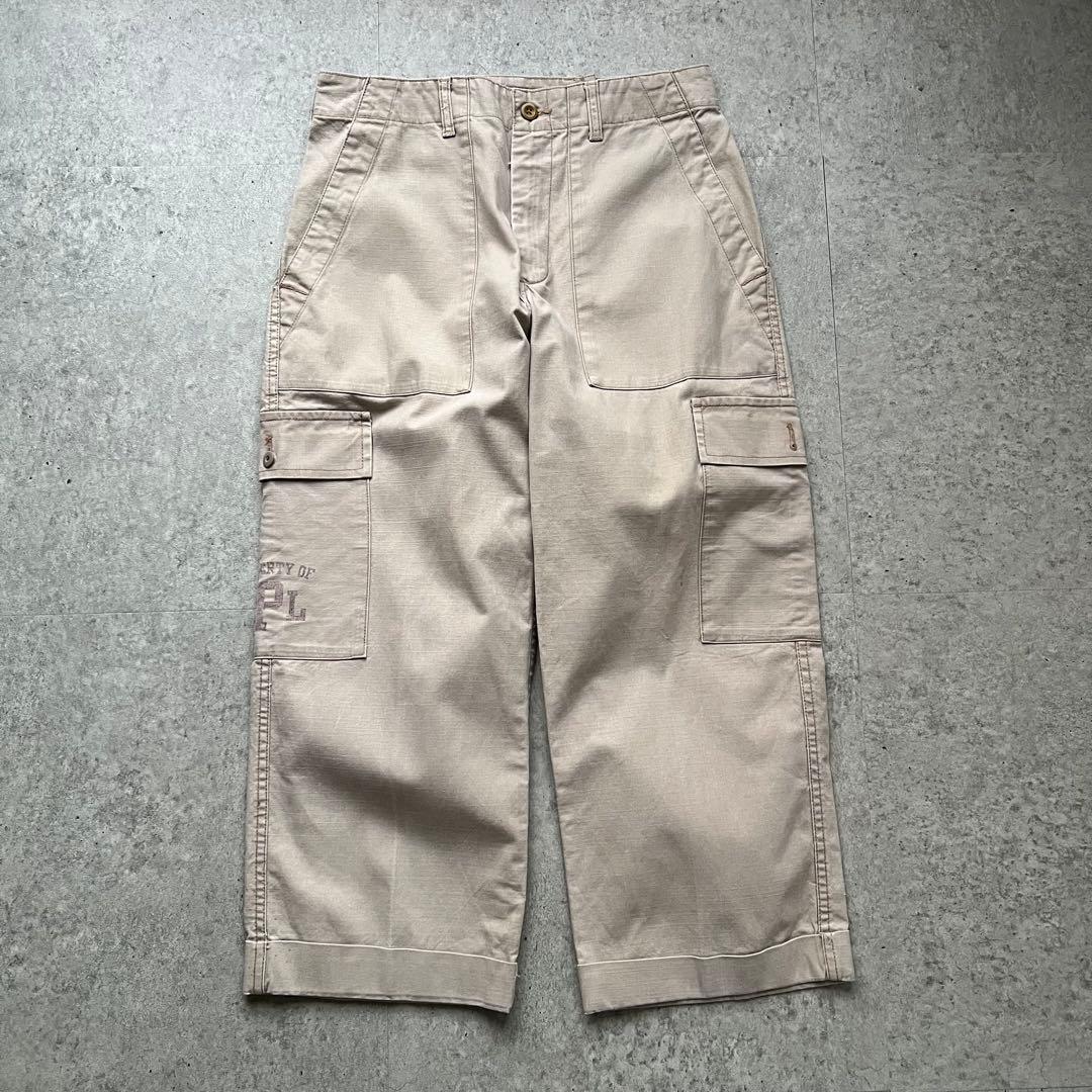 00s ポロジーンズカンパニー ラルフローレン ベイカータイプ カーゴパンツ