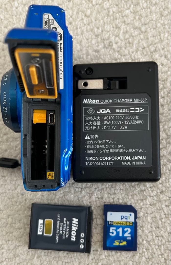 【動作確認済】 Nikon COOLPIX S31