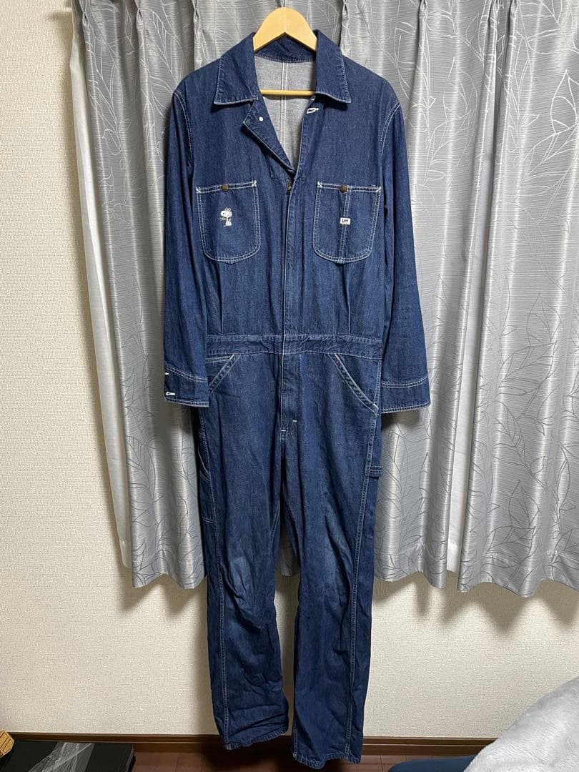 1時間限定値下げLee デニムツナギ　オールインワン　つなぎ