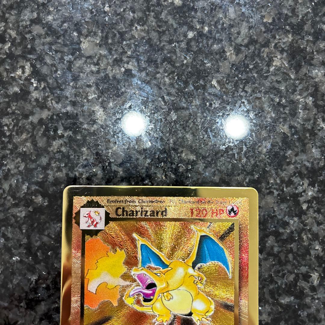 25th celebration リザードン　メタルカード 英語 海外