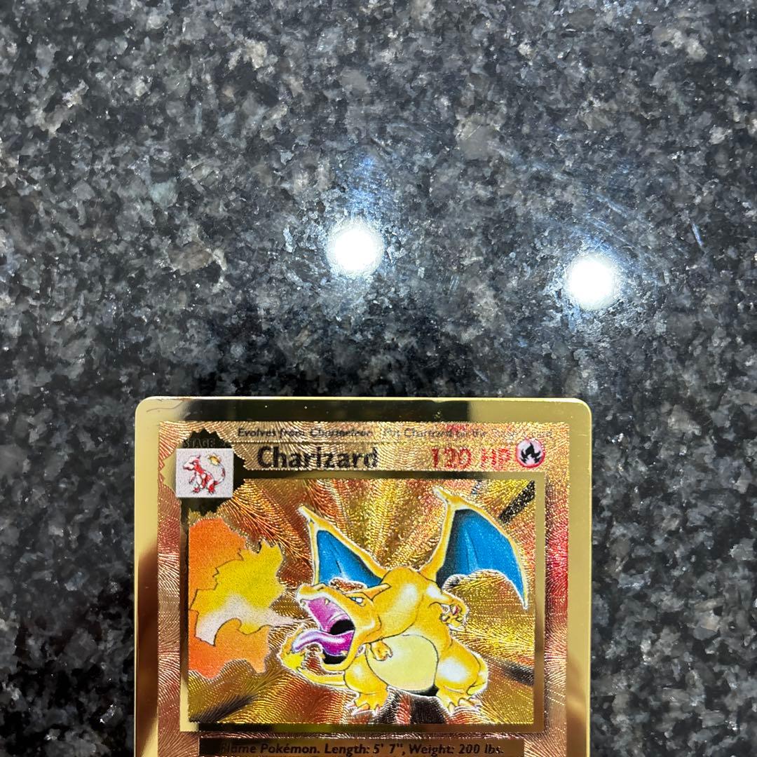 25th celebration リザードン　メタルカード 英語 海外