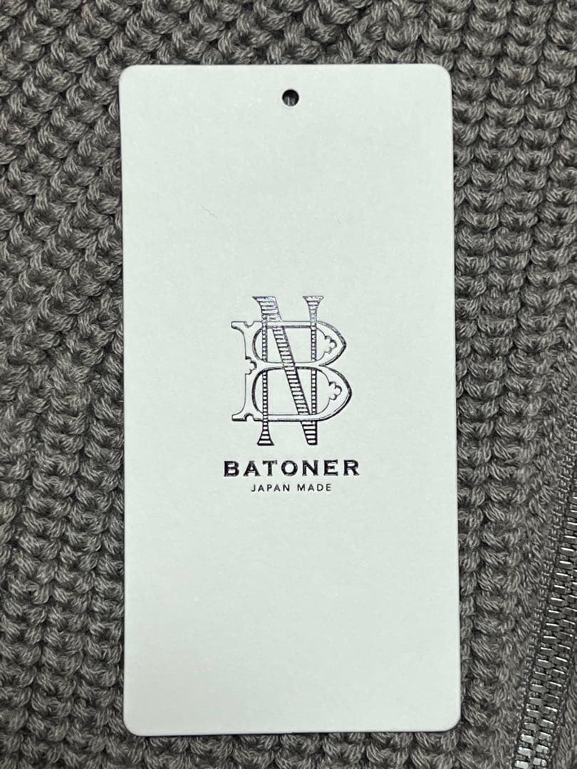 【BATONER/バトナ―】SIGNATUREドライバーズニット　L