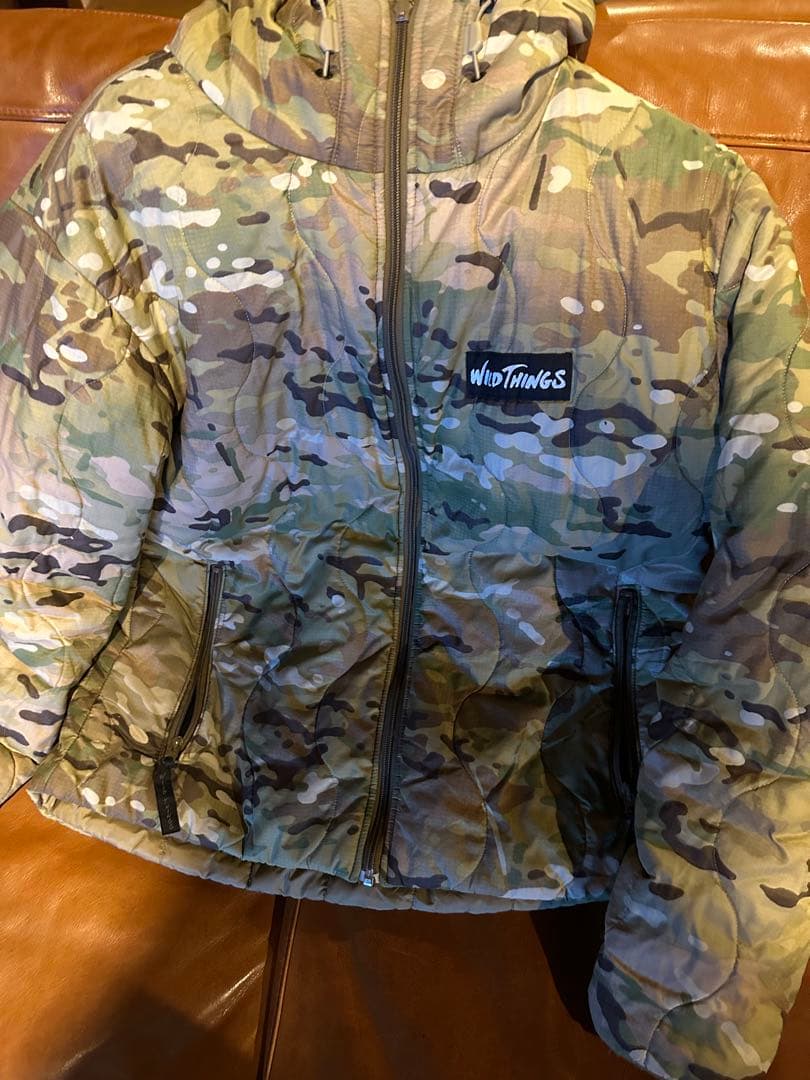WILD THINGS 迷彩 プリマロフト　ワイルドシングス　サイズL
