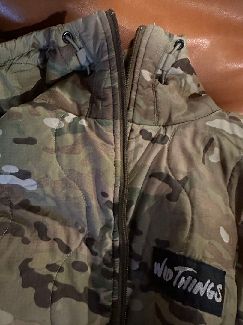 WILD THINGS 迷彩 プリマロフト　ワイルドシングス　サイズL