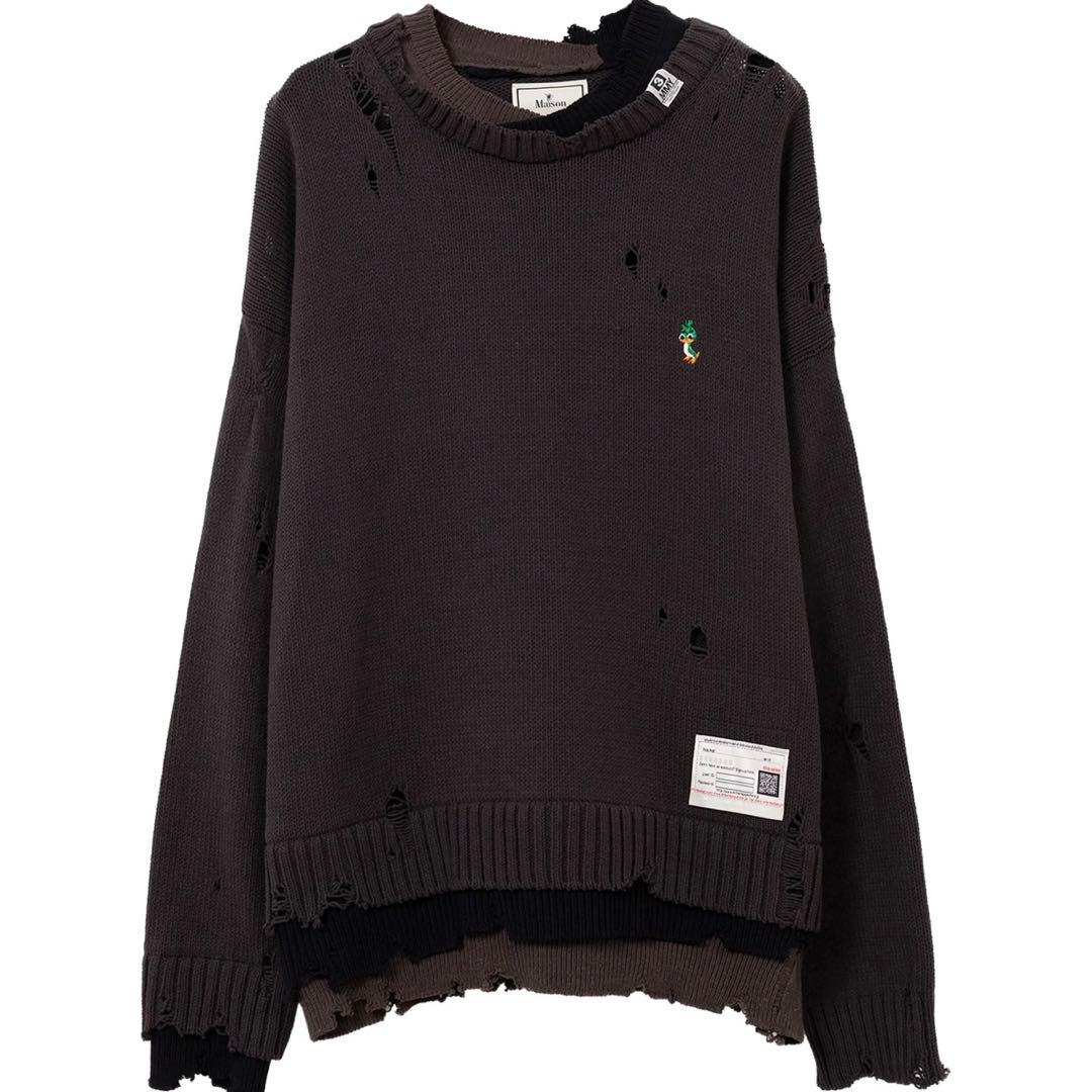 2*4様 【完売品】ミハラヤスヒロ トリプル レイヤード ニット セーター 46