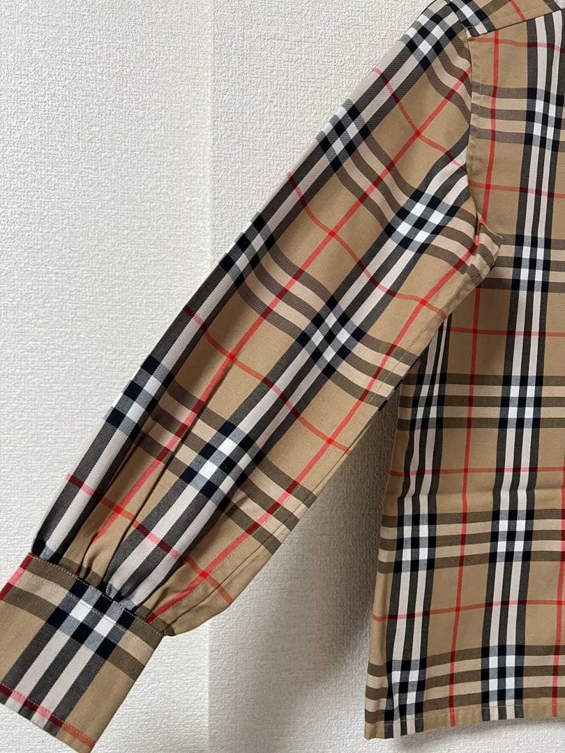 希少 Burberrys バーバリーズ ヴィンテージ ノバチェックシャツ 9号