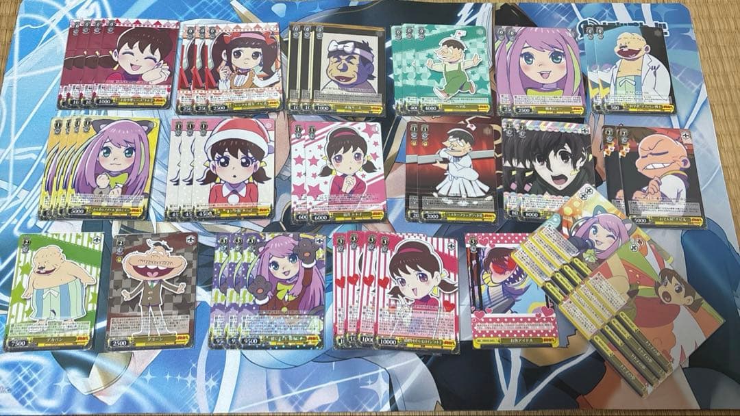 ヴァイスシュヴァルツ おそ松さん 黄 トト子 デッキ 調整パーツ 4コン