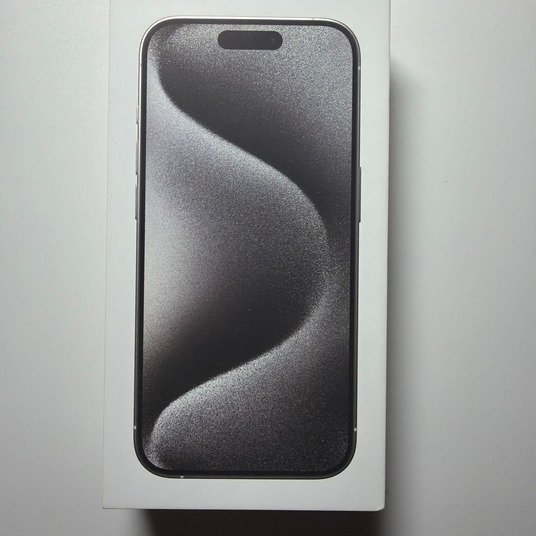 iPhone 15 Pro 128GB（色：ホワイトチタニウム）SIMフリー