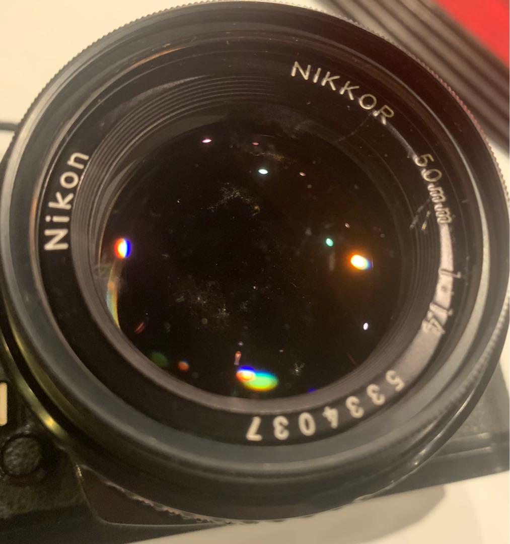 Nikon FM2 + Nikkor 50mm f/1.4 (ジャンク品)