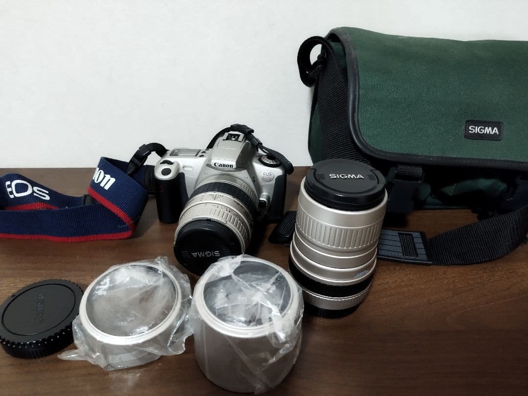 ●Canon EOS kiss Ⅲ フィルムカメラ SIGMA ZOOM レンズ