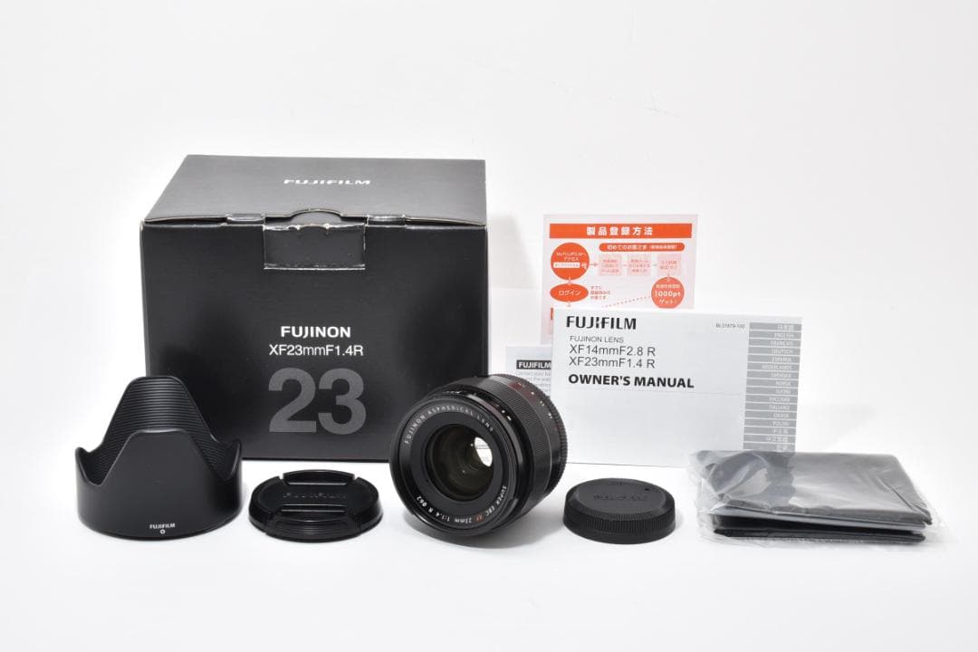 【元箱付き】FUJINON フジノン XF 23mm F1.4 R カメラ