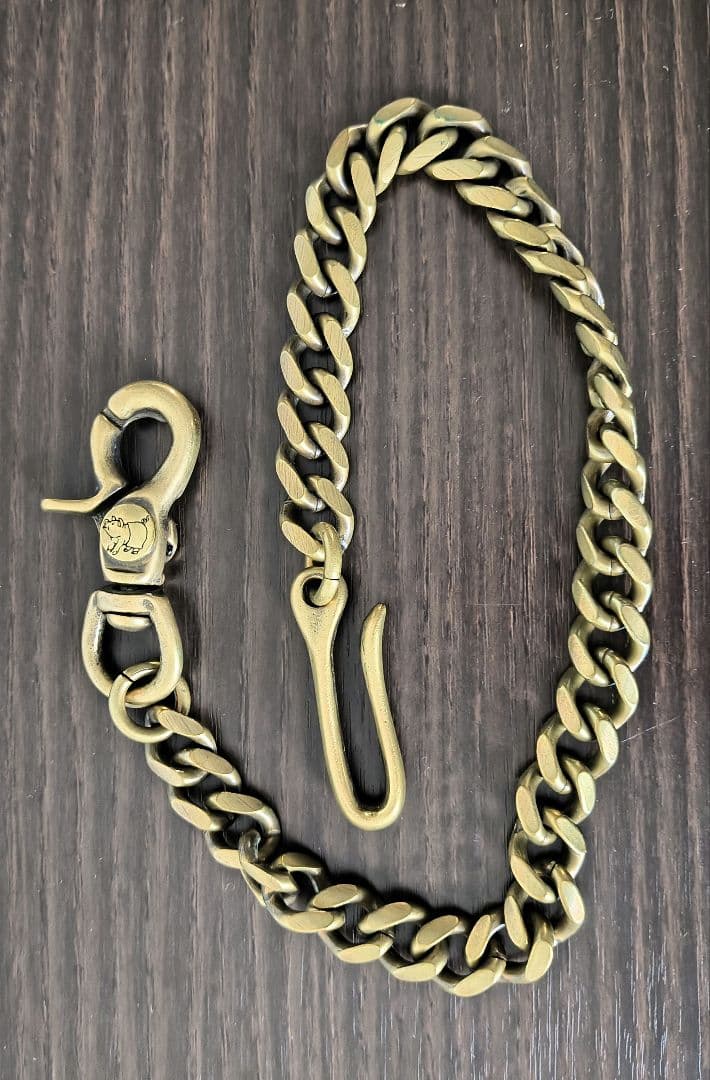 STUDIO D'ARTISAN ウォレットチェーン ゴールド ダルチザン