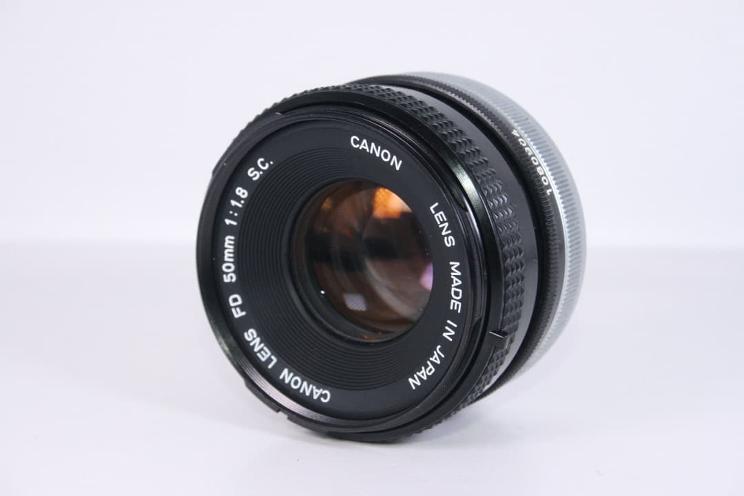 CANON FD 50mm F1.8 S.C. 動作確認済み#217