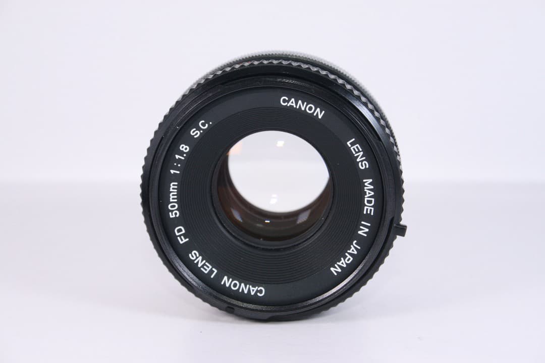CANON FD 50mm F1.8 S.C. 動作確認済み#217