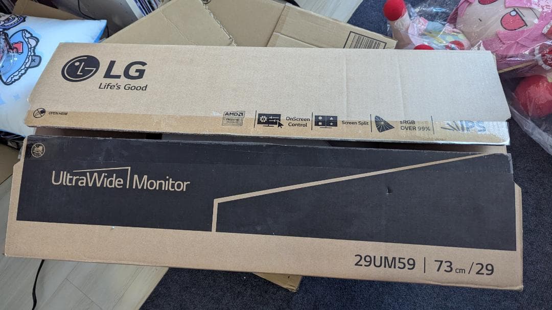 LG 29インチ ウルトラワイドモニター(2560×1080)/IPS 非光沢