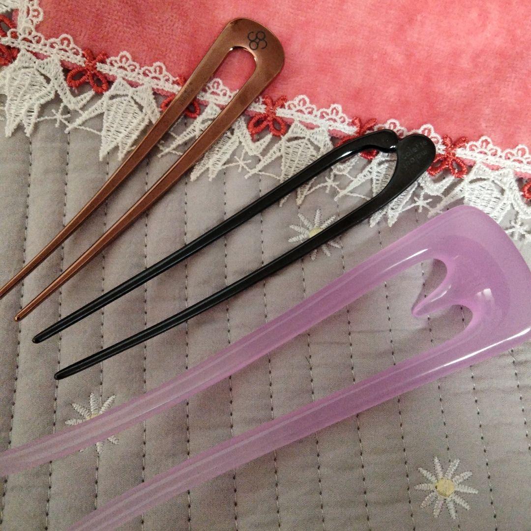 コレットマルーフ　ヘアピン 3本セット