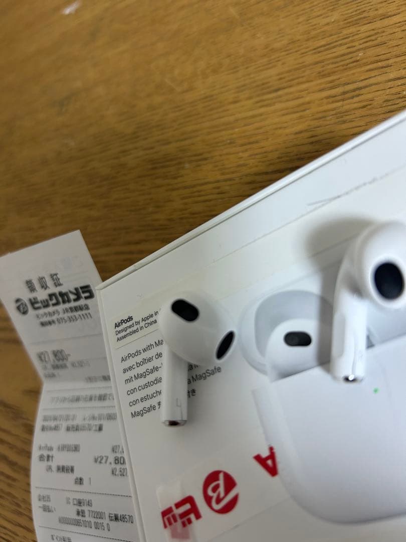 AirPods (第3世代) MagSafe充電ケース付き