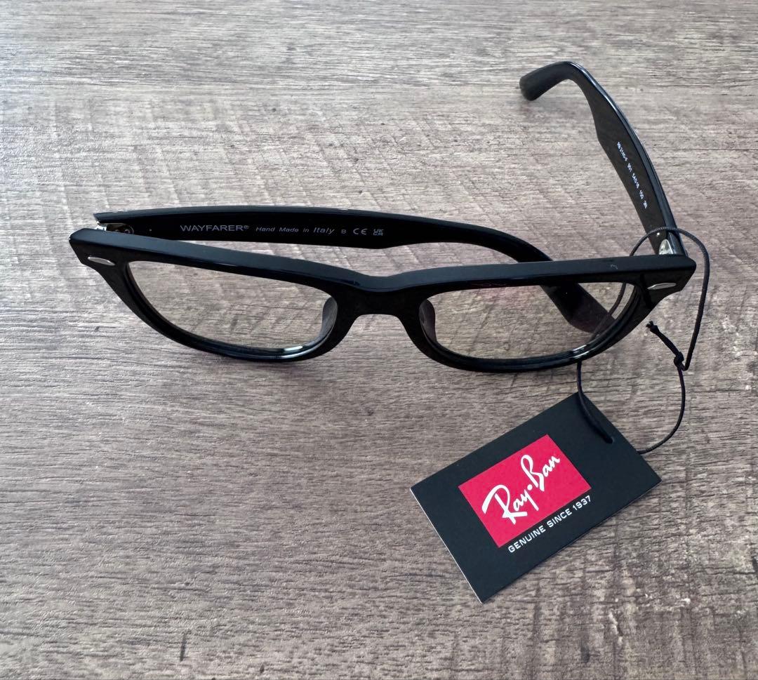 レイバン RayBan RB2140F 54 ブラック　調光レンズブラウン