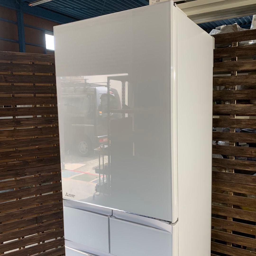 I147R　冷蔵庫 三菱 MR-B46G-W1 2022年製 白 ホワイト