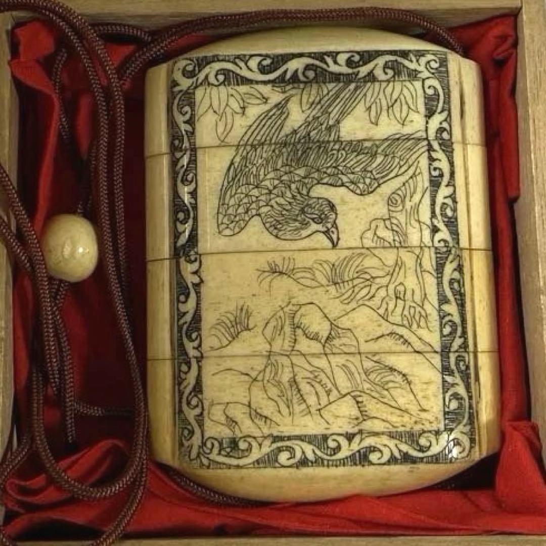 A-5 印籠　提物　江戸時代　古道具　アンティーク　雑貨　美術品　工芸品　装飾品