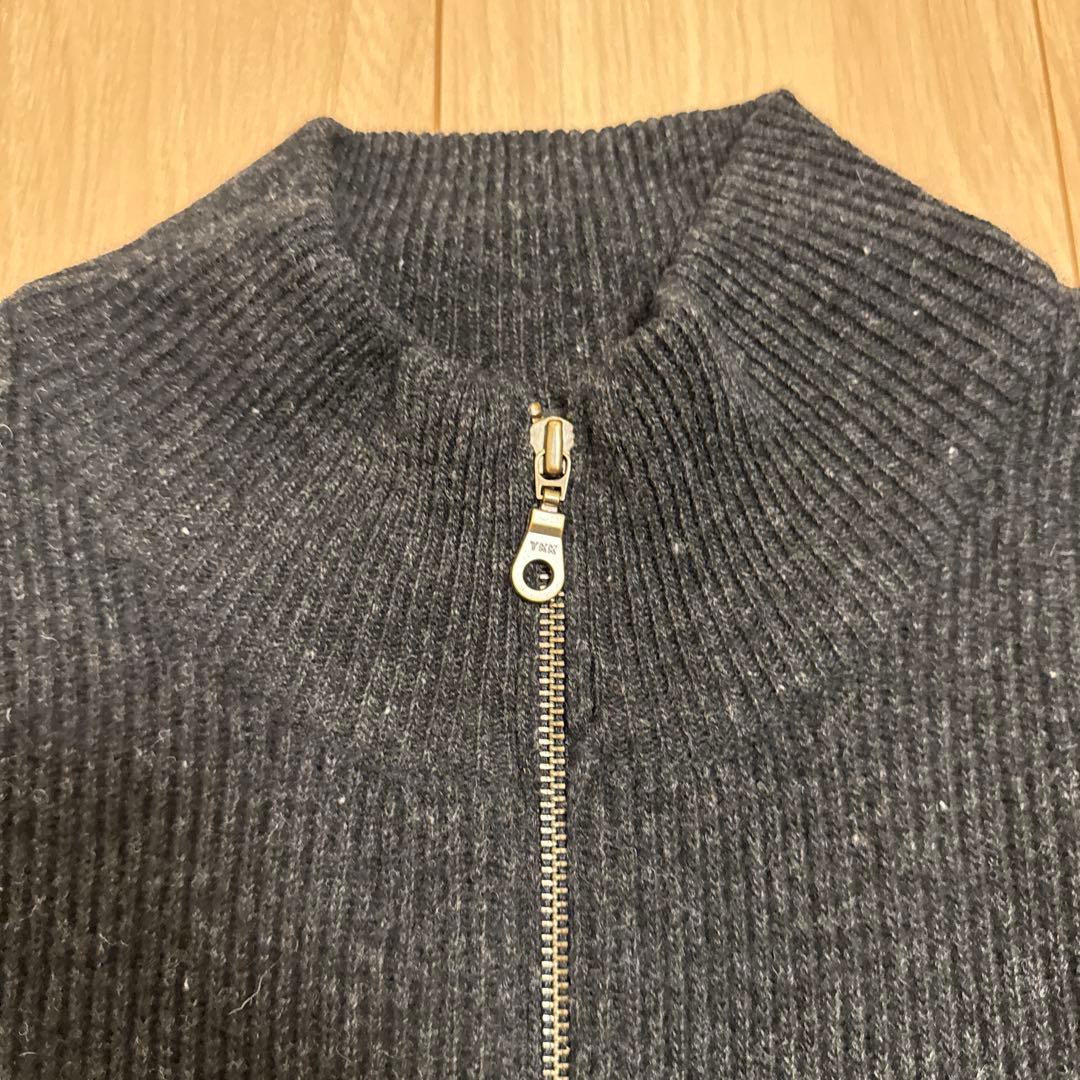 90s Patagonia ドライバーズニット L チャコールグレー 香港製