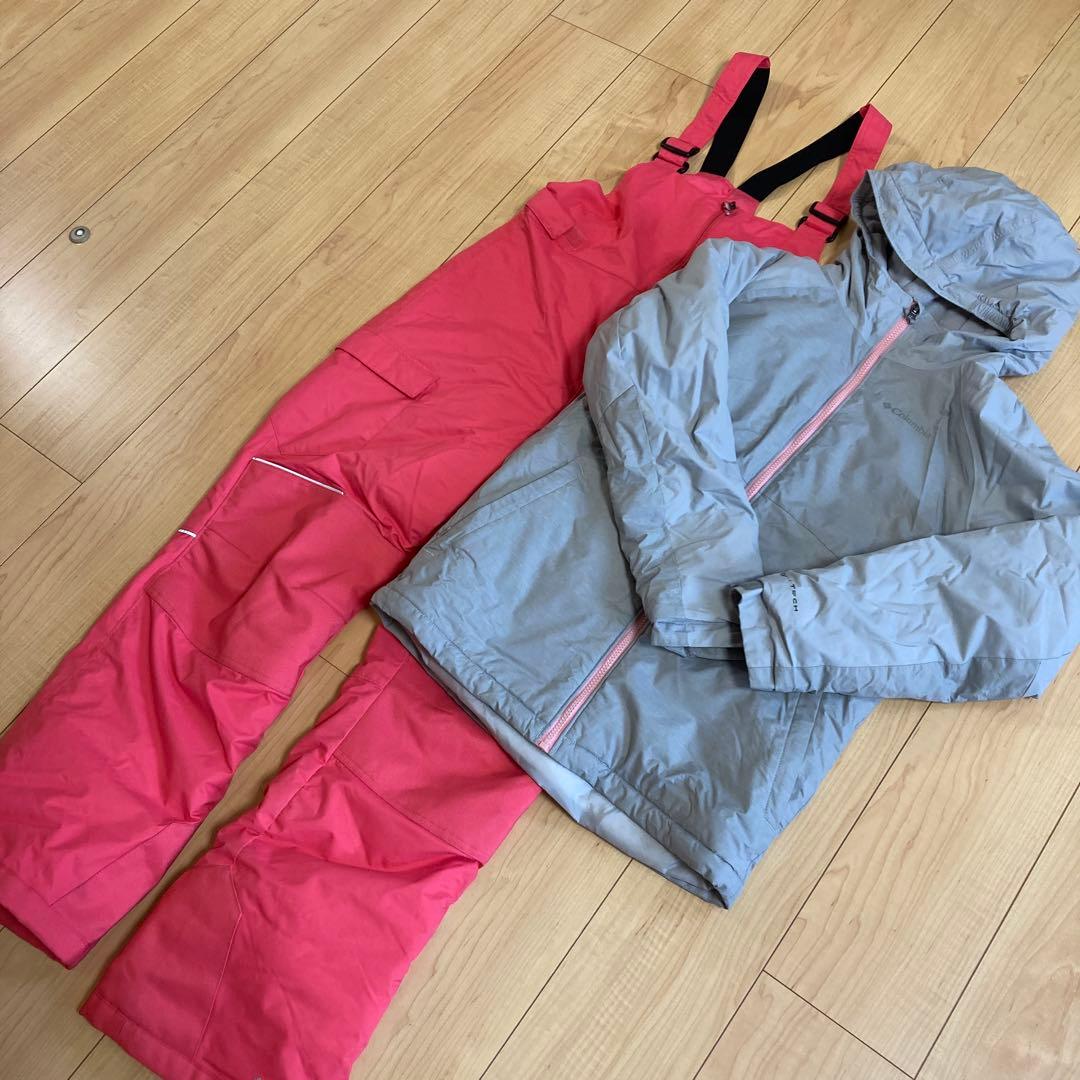 コロンビア　ジュニアスキーウェア　L スノーウェア　女の子　150160