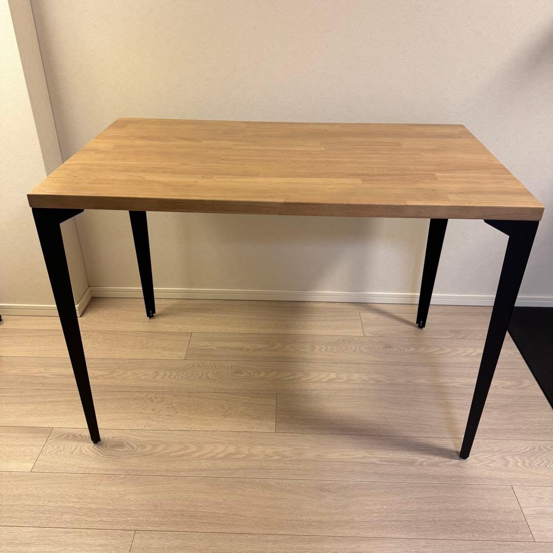 KANADEMONO コンパクトデスク ラバーウッド アッシュグレー