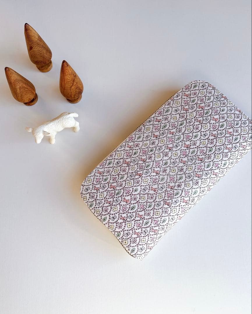 ☆ミナペルホネン☆ラウンドファスナー長財布☆コンパクトウォレット☆ハンドメイド