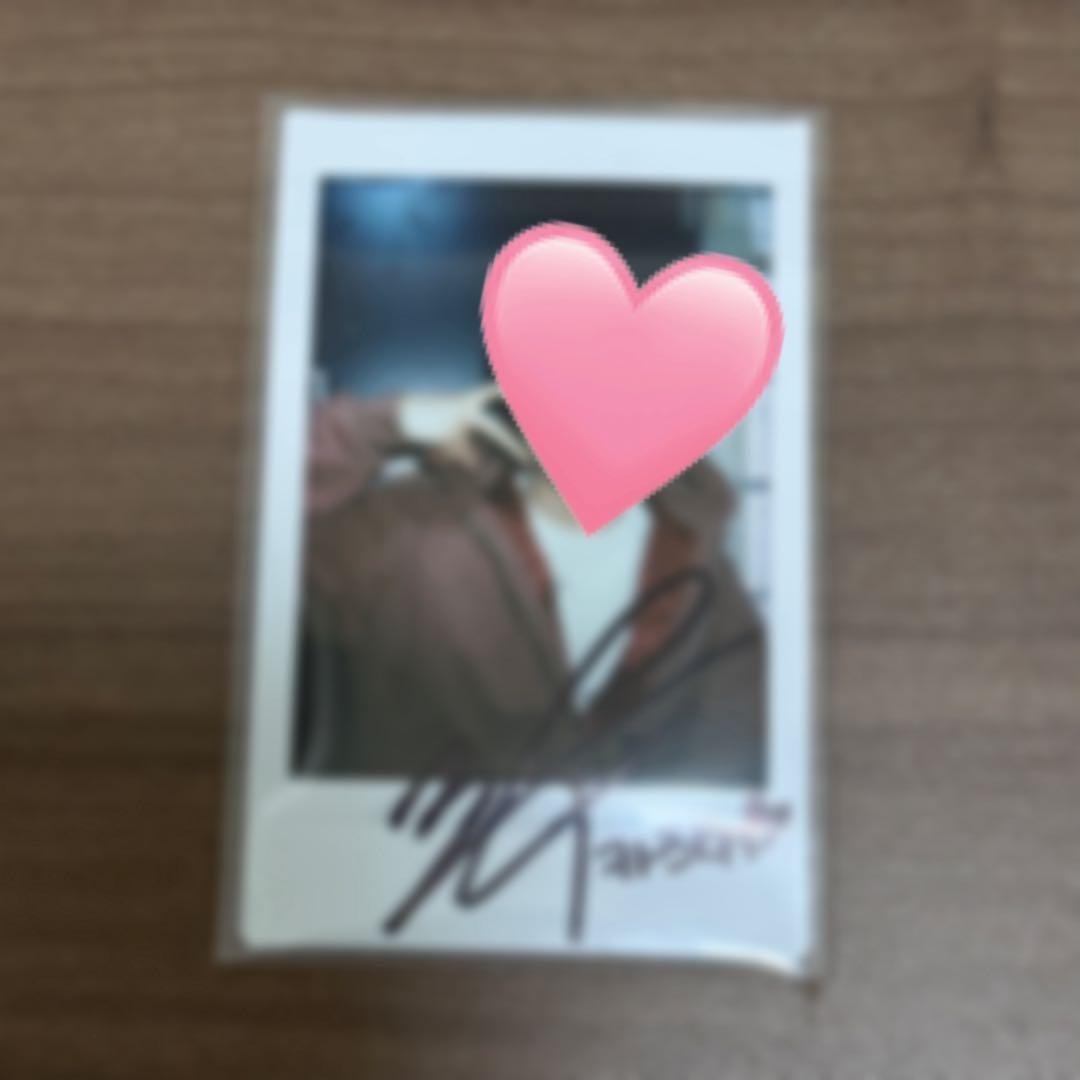 n.ssign エンサイン カズタ サイン入り ポラロイド チェキ