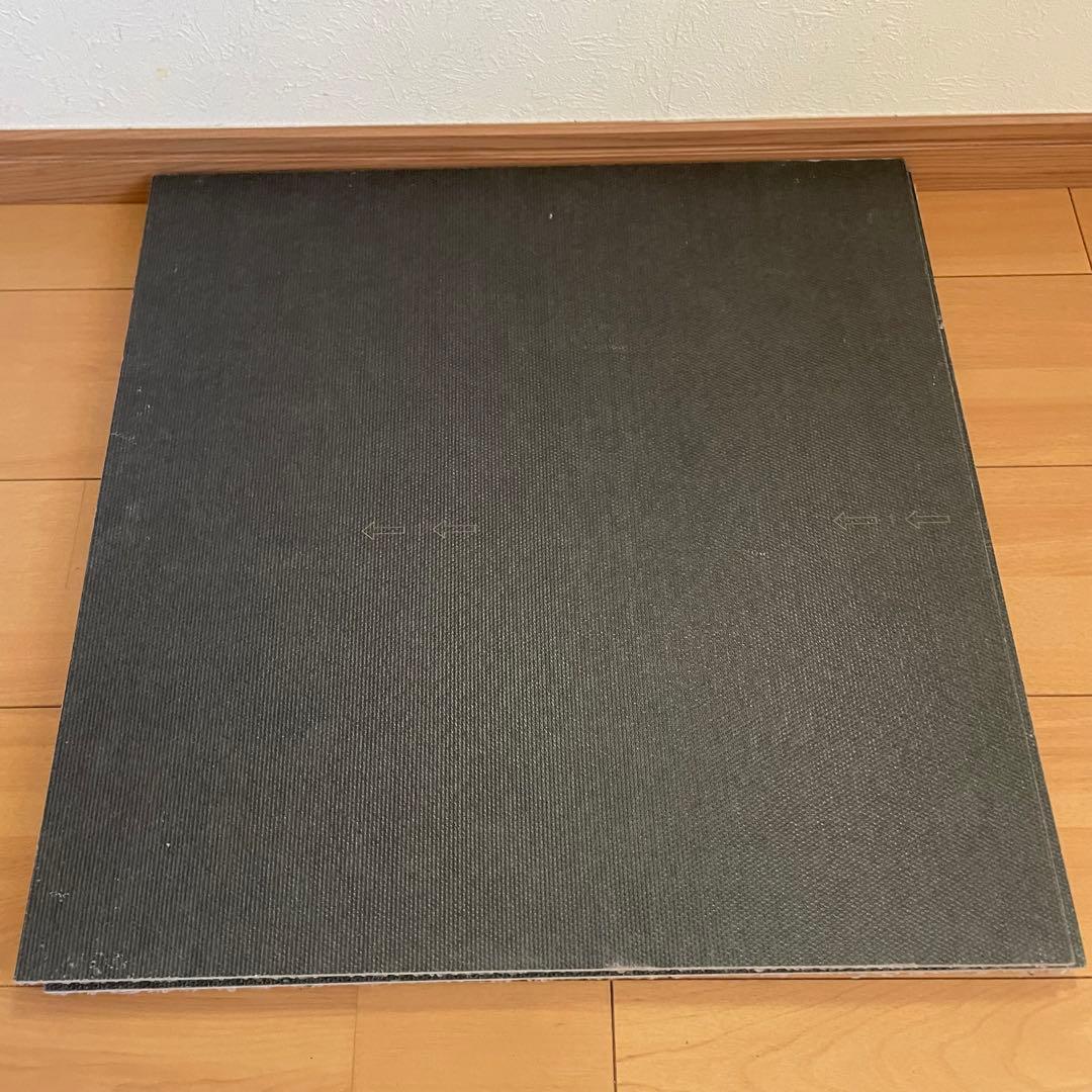 静床ライト シープホワイト 10枚 防音ラグ タイルカーペット③