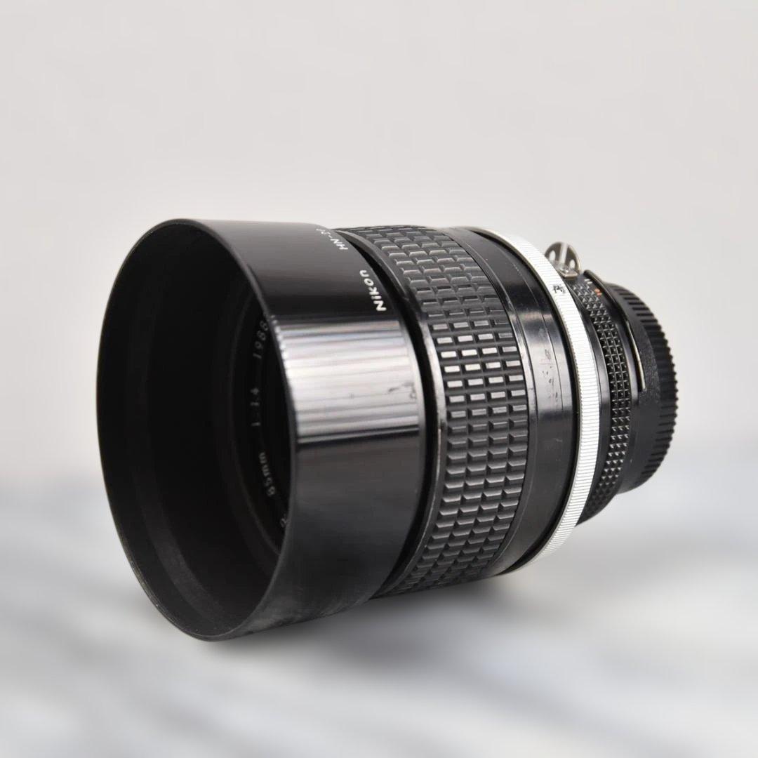 NIKKOR 85mm f/1.4 レンズ マニュアルレンズ　Nikon ニコン