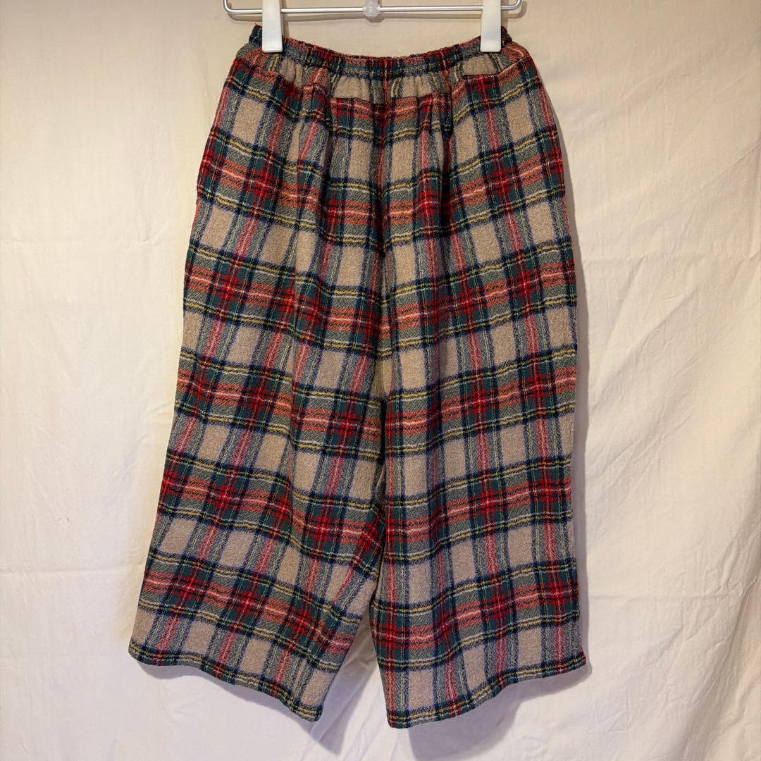 パンツ R&D.M.Co- WOOL TARTAN CHECK GUM PANTS