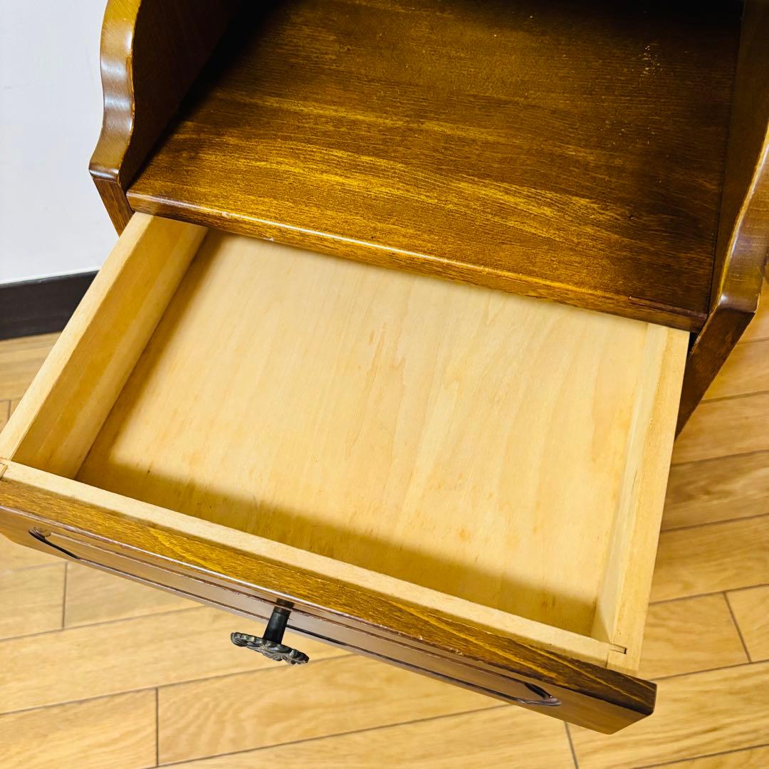 karimoku カリモク コロニアル 電話台 サイドテーブル　送料込み