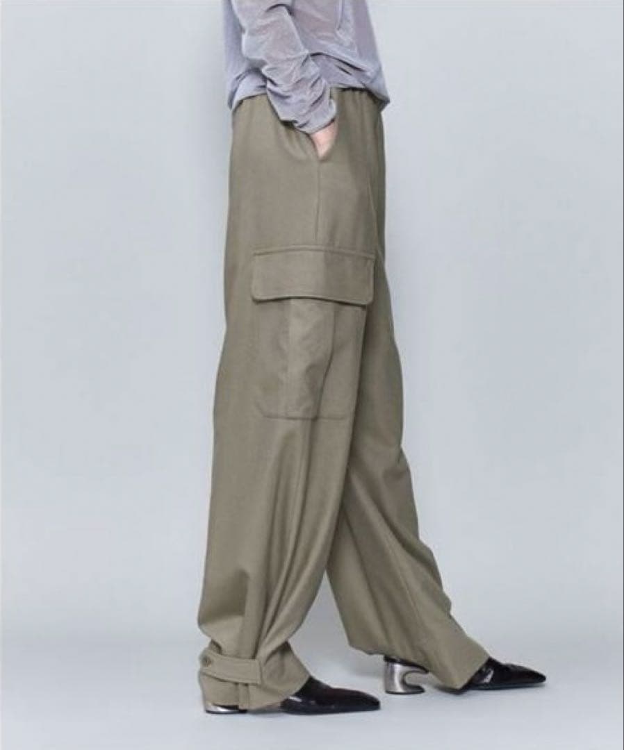 ＜6(ROKU)＞ワーク パンツ ベージュ