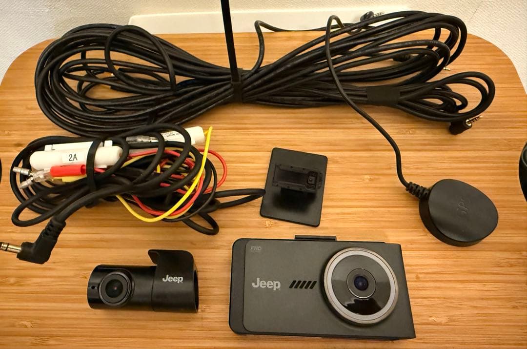 Jeep 純正 ドライブレコーダー(前後セット) DR-SJP3