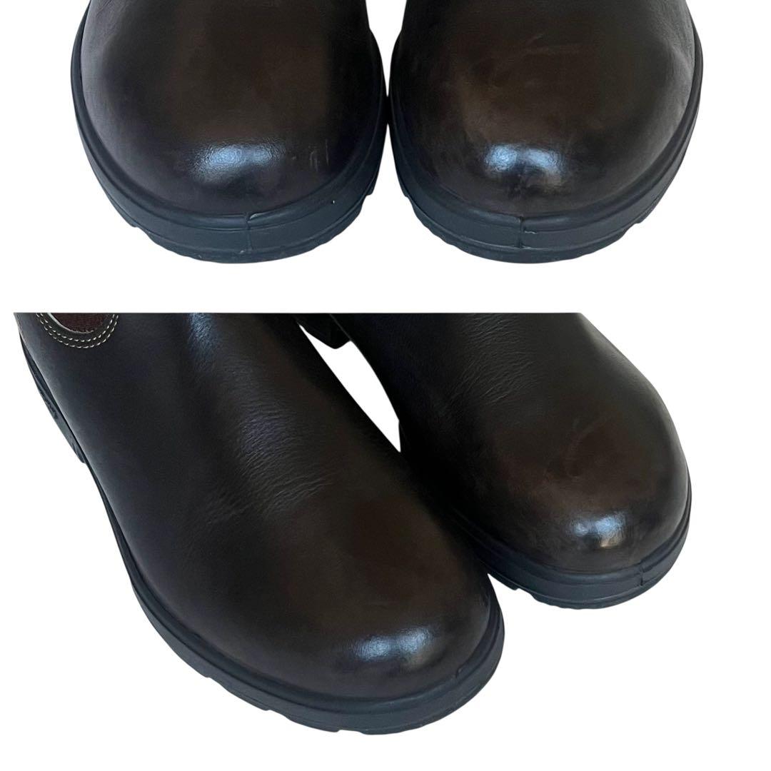 美品 Blundstone 5 #500 サイドゴア アンクルブーツ ブラウン