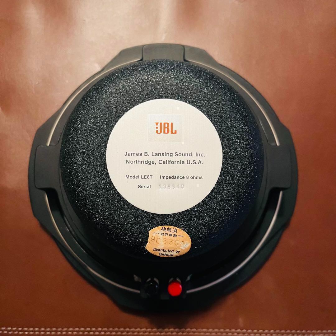 【極美品】サンスイ JBL SP-LE8T 新品エッジ交換済 音出し確認済