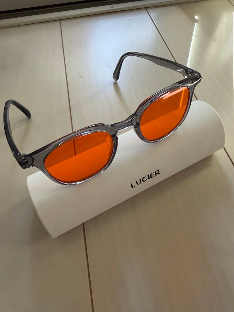 LUCIER オレンジレンズ サングラス