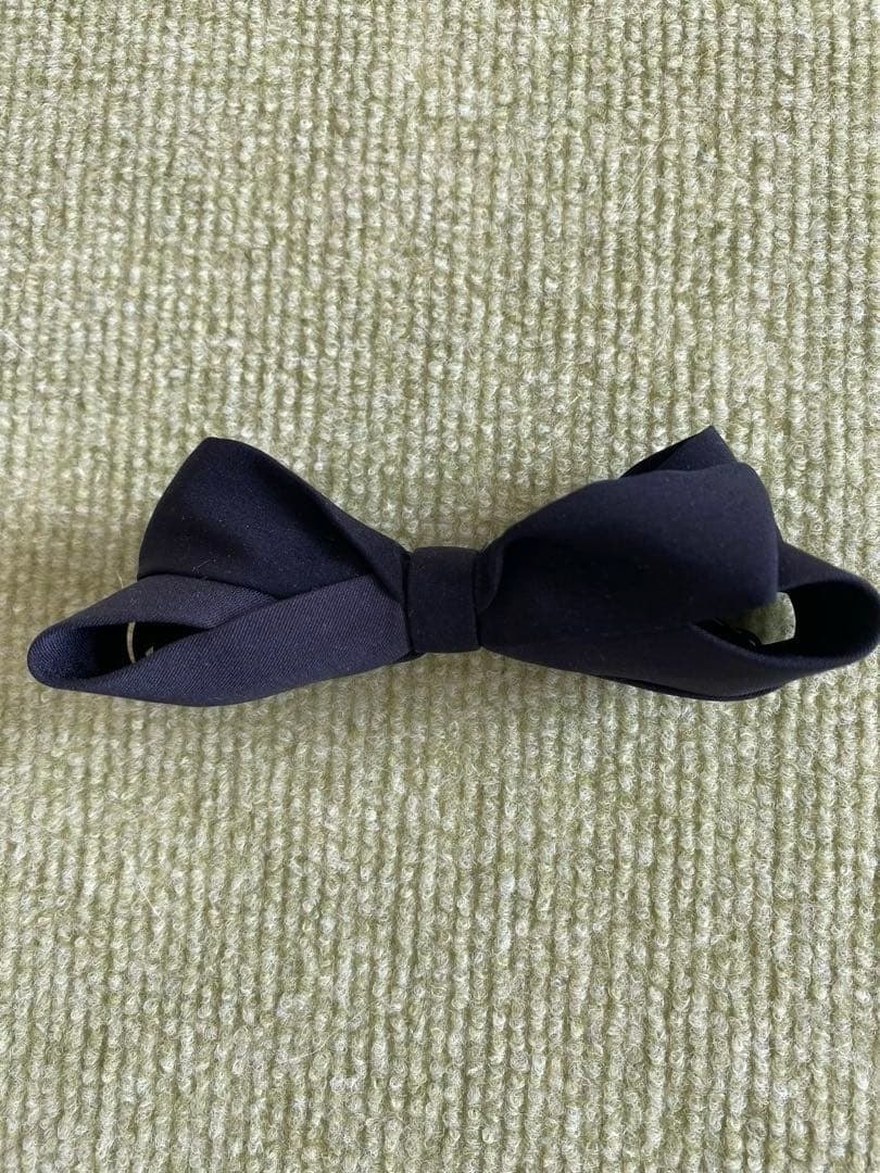 Complex Biz！土日セール！プレーンリボン バナナクリップブラック