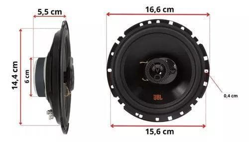 4個 JBL 6TRFX55 コアキシャル カースピーカー ペア 16.5cm