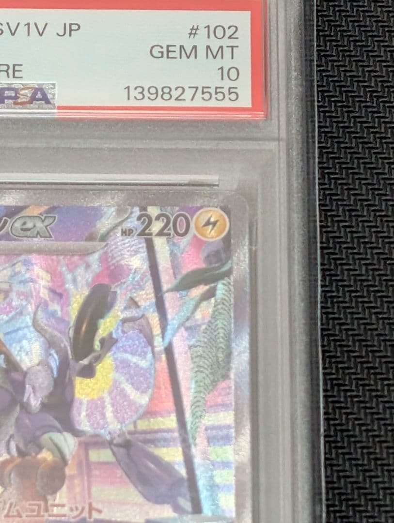 連番 ミライドン コライドンex sar psa10 最新ケース