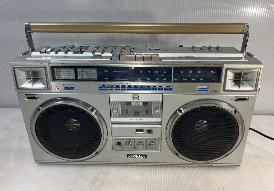 k*m様 Victor ステレオラジオカセットレコーダー RC-M70