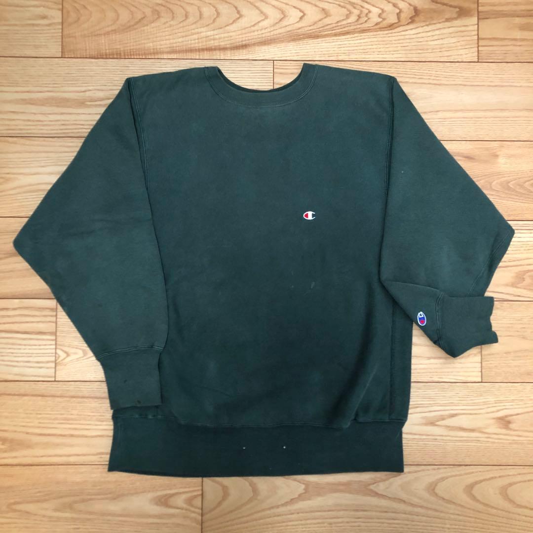 90’s Vintage Champion R/W Sweat Shirt:XL