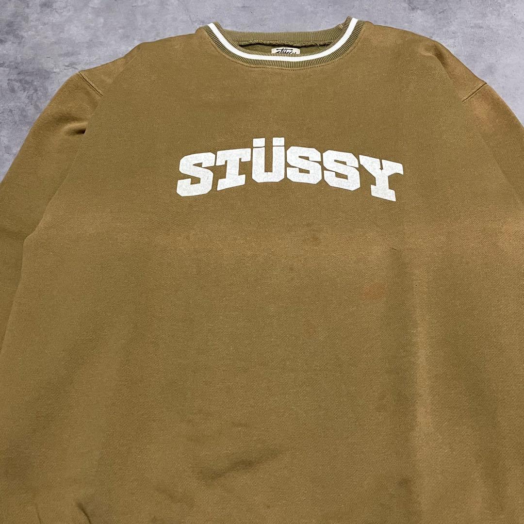 白タグ old stussy oz製 スウェット パイルアーチ