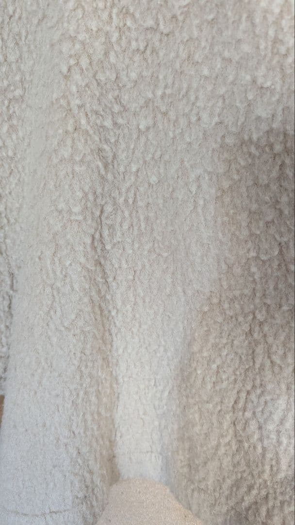 ネストローブ　ウールナッピングパイルフーデッドチュニック