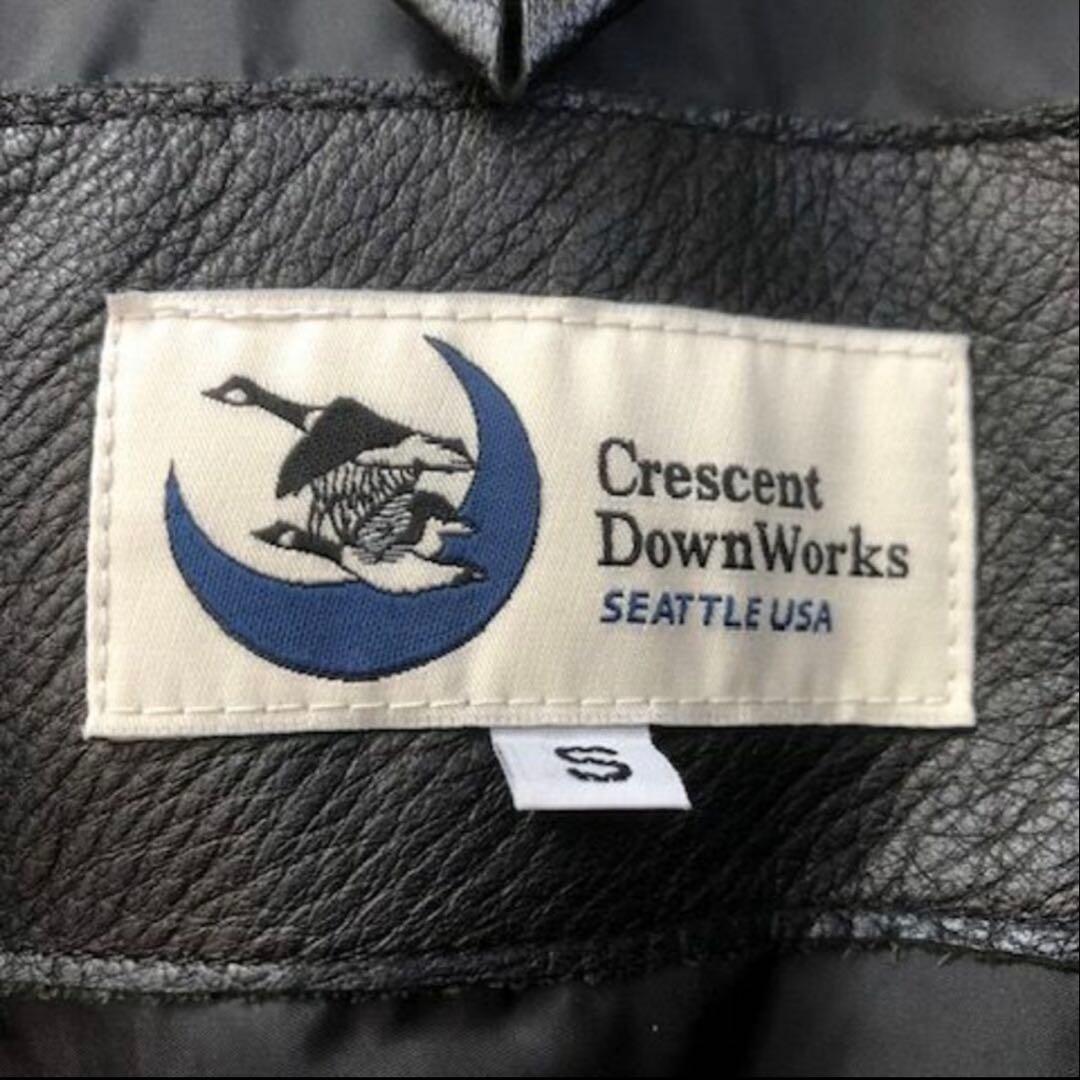 クレセントダウンワークス　別注　ダウンジャケット Sサイズ　ブラック