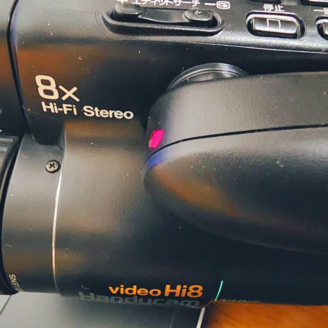 【動作確認済】超希少 美品 高画質 SONY Hi8 CCD-TR705 セット