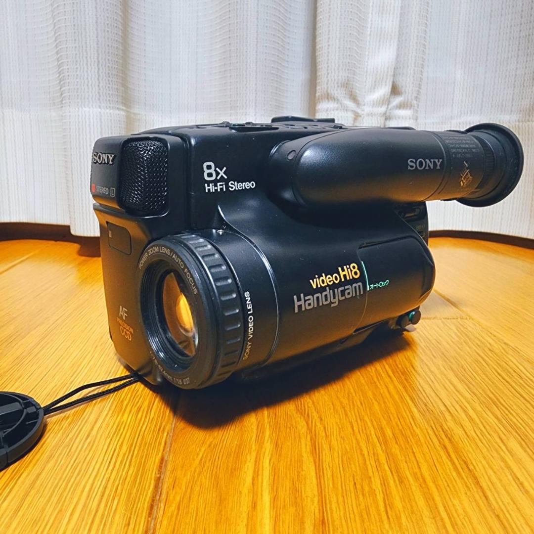 【動作確認済】超希少 美品 高画質 SONY Hi8 CCD-TR705 セット