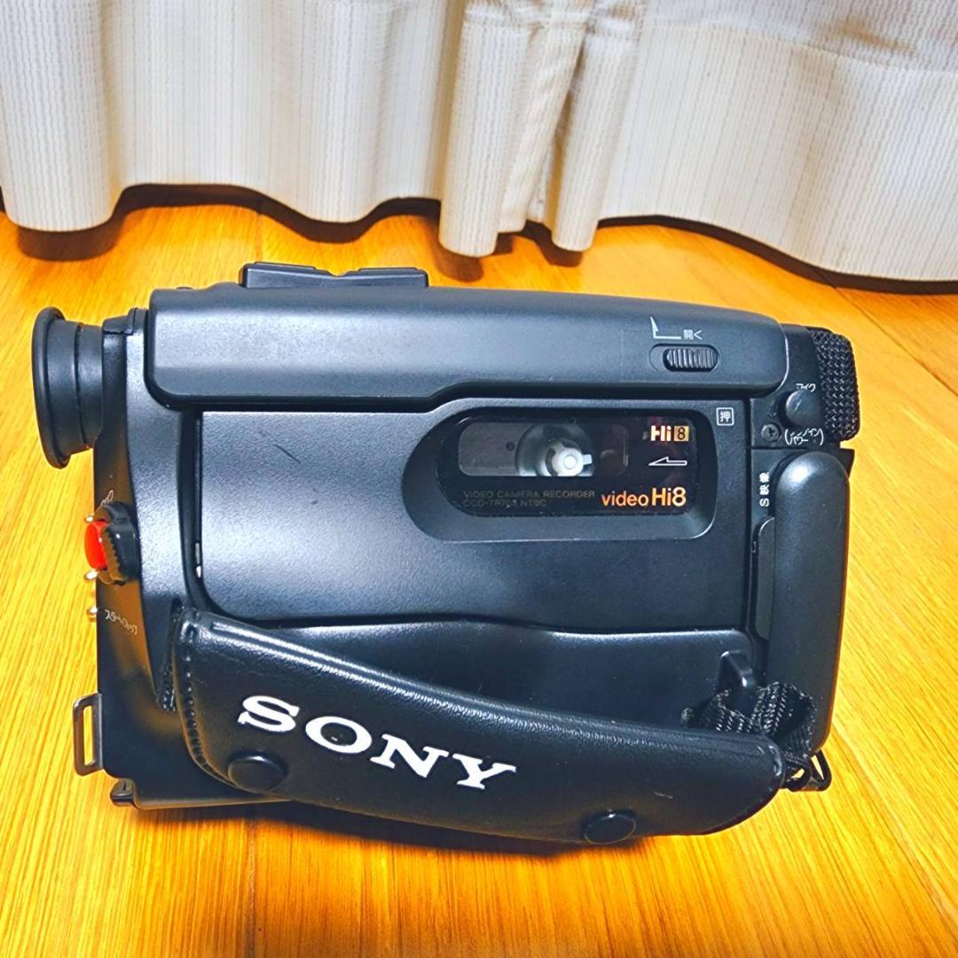 【動作確認済】超希少 美品 高画質 SONY Hi8 CCD-TR705 セット